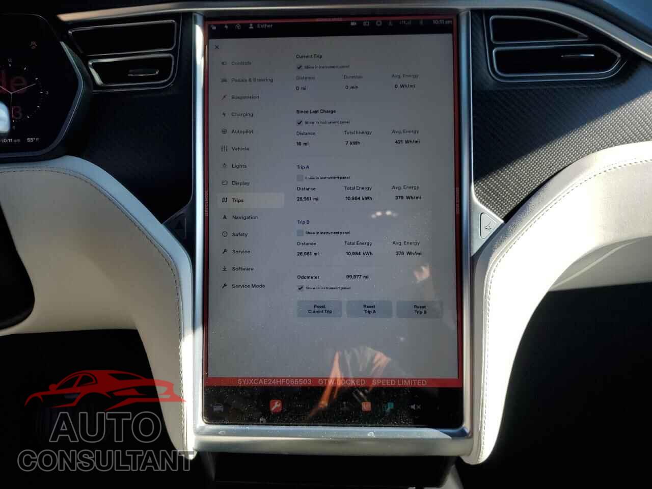 TESLA MODEL X 2017 - 5YJXCAE24HF065503