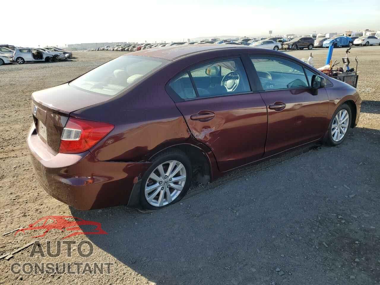HONDA CIVIC 2012 - 2HGFB2F83CH539386