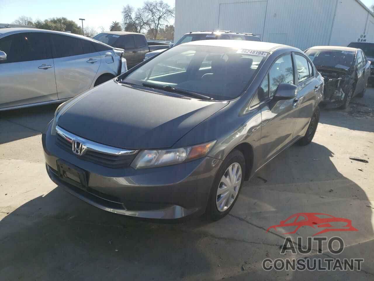 HONDA CIVIC 2012 - 19XFB2F51CE370498