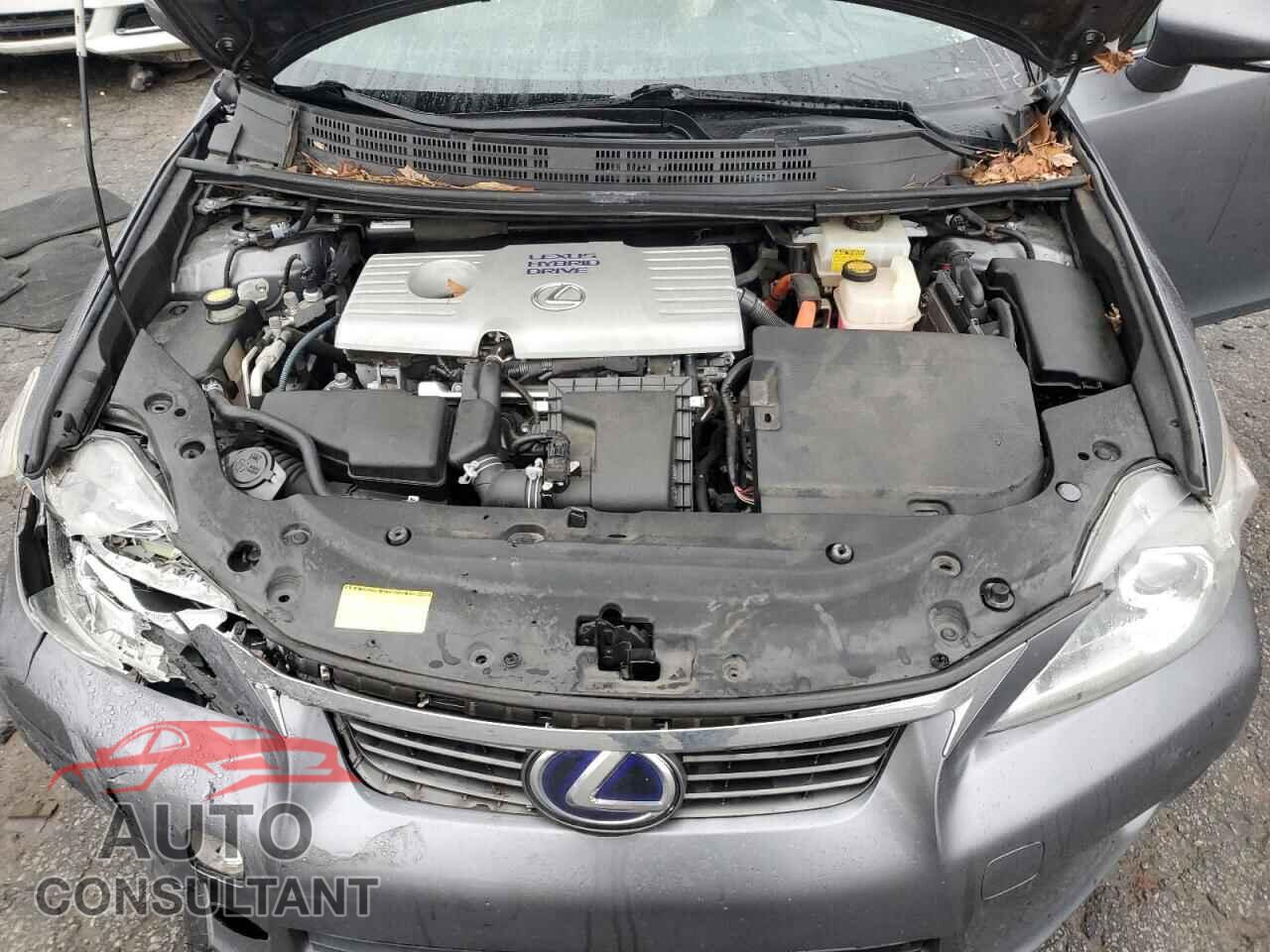 LEXUS CT 200 2012 - JTHKD5BH1C2120166