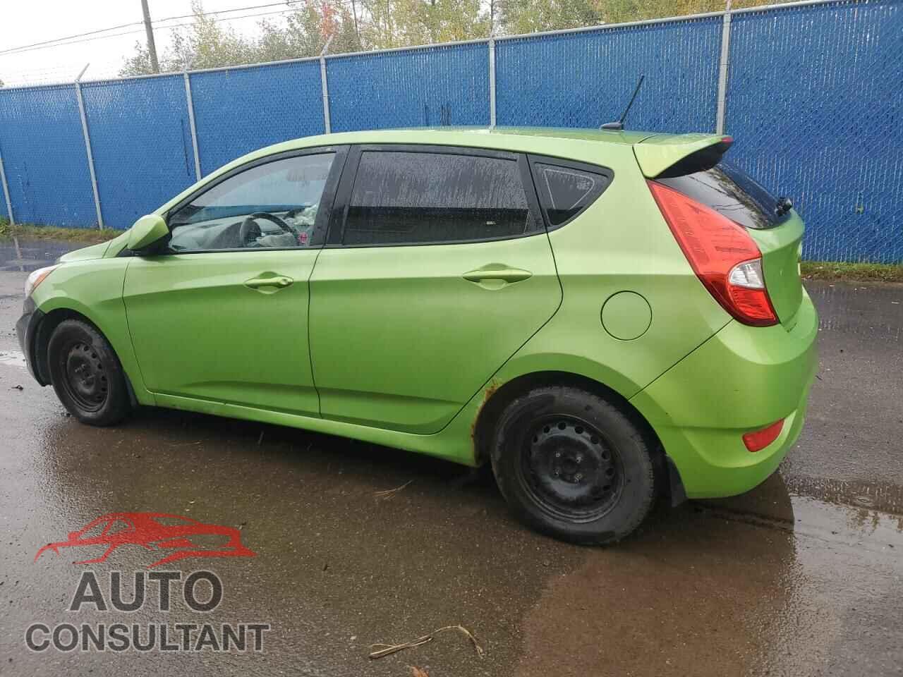 HYUNDAI ACCENT 2013 - KMHCT5AE4DU120910
