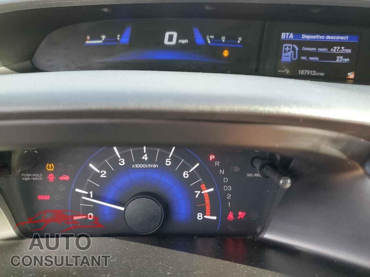 HONDA CIVIC 2013 - 19XFB2F86DE204764