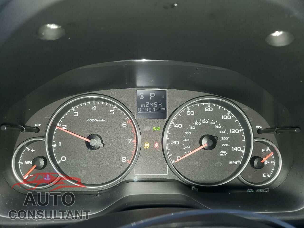 SUBARU OUTBACK 2014 - 4S4BRCDC7E3201674