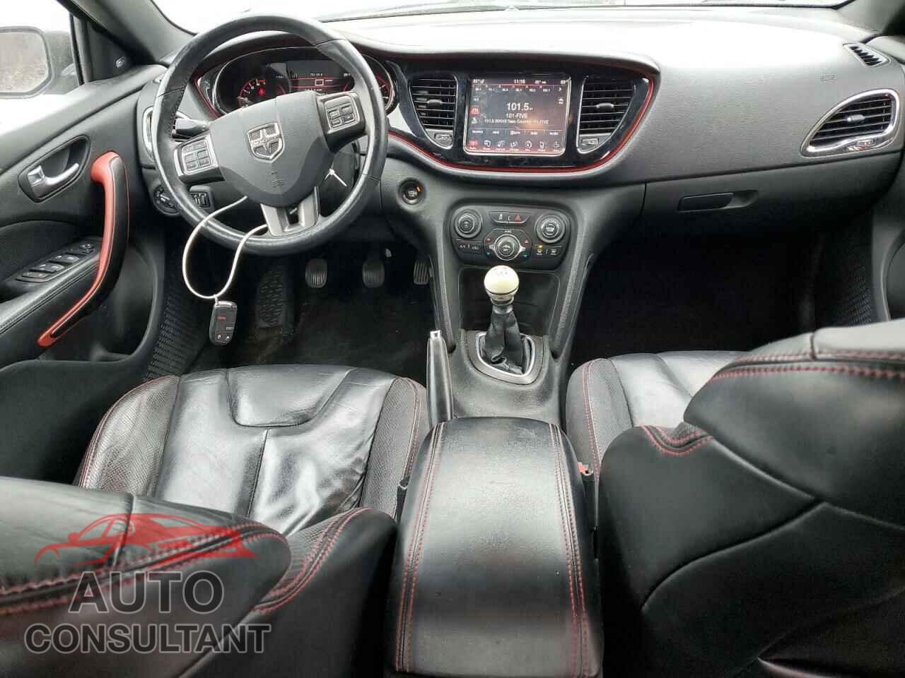 DODGE DART 2015 - 1C3CDFEB8FD277807
