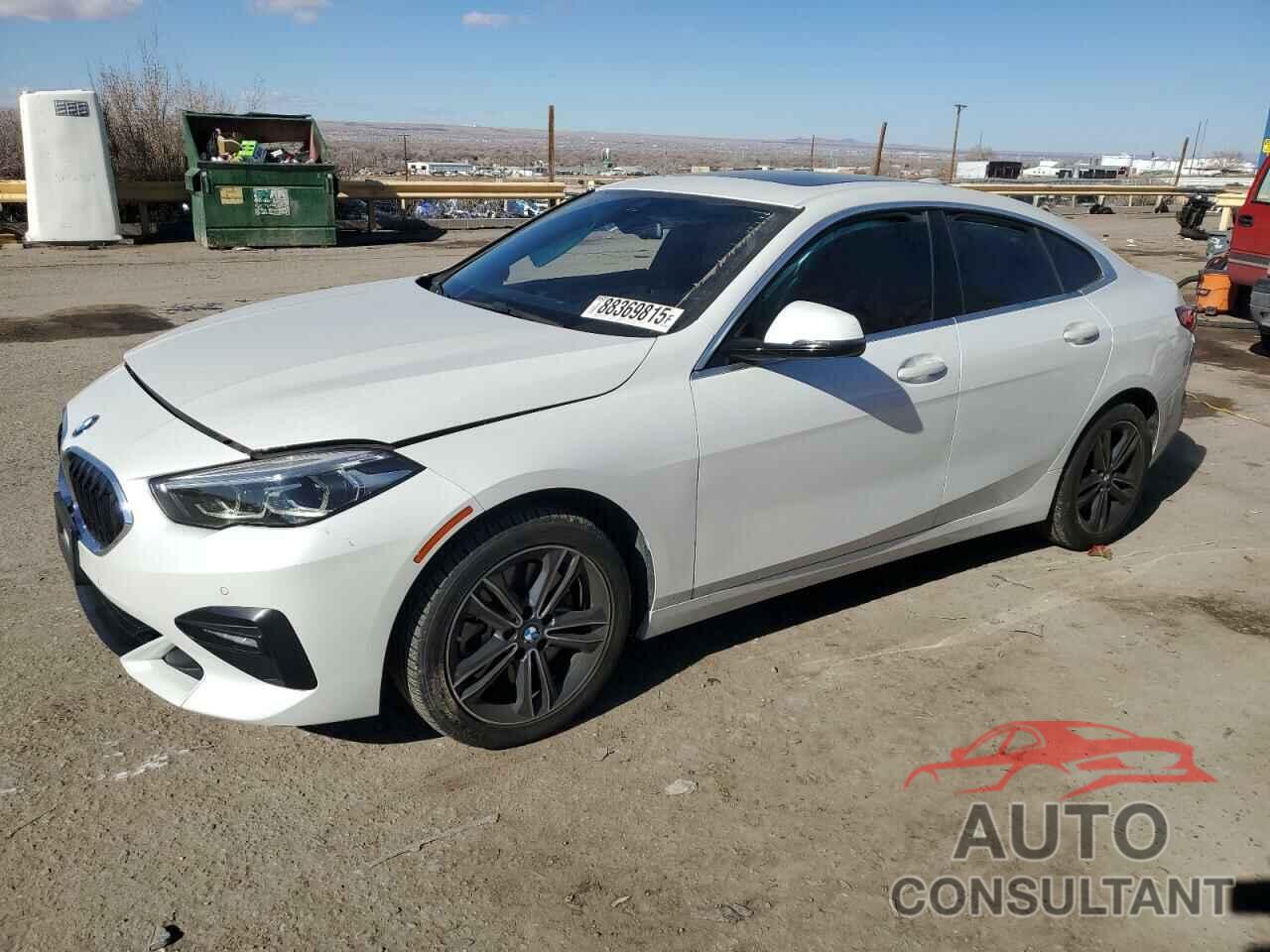 BMW 2 SERIES 2021 - WBA73AK07M7G34508