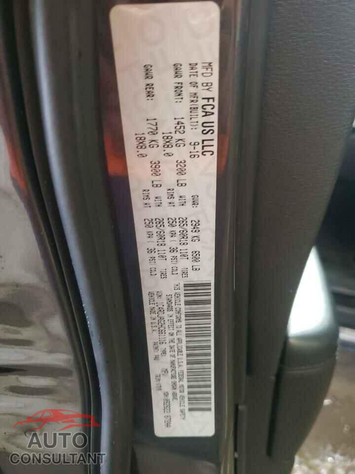 DODGE DURANGO 2017 - 1C4RDJAG2HC661116