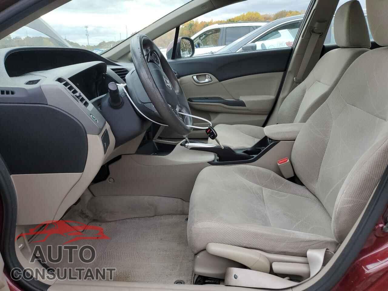 HONDA CIVIC 2012 - 2HGFB2F84CH537307
