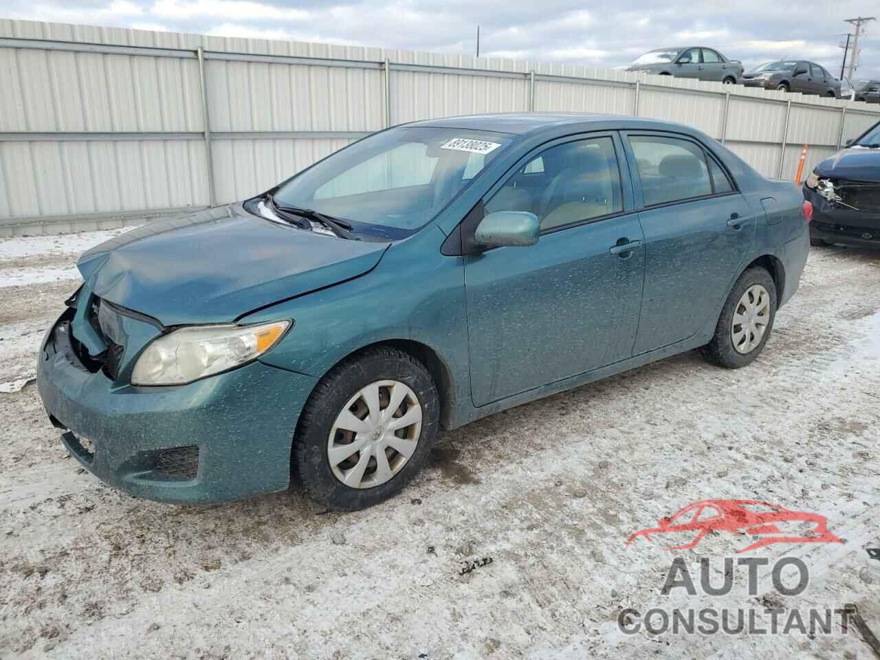 TOYOTA COROLLA 2009 - 1NXBU40E89Z038819