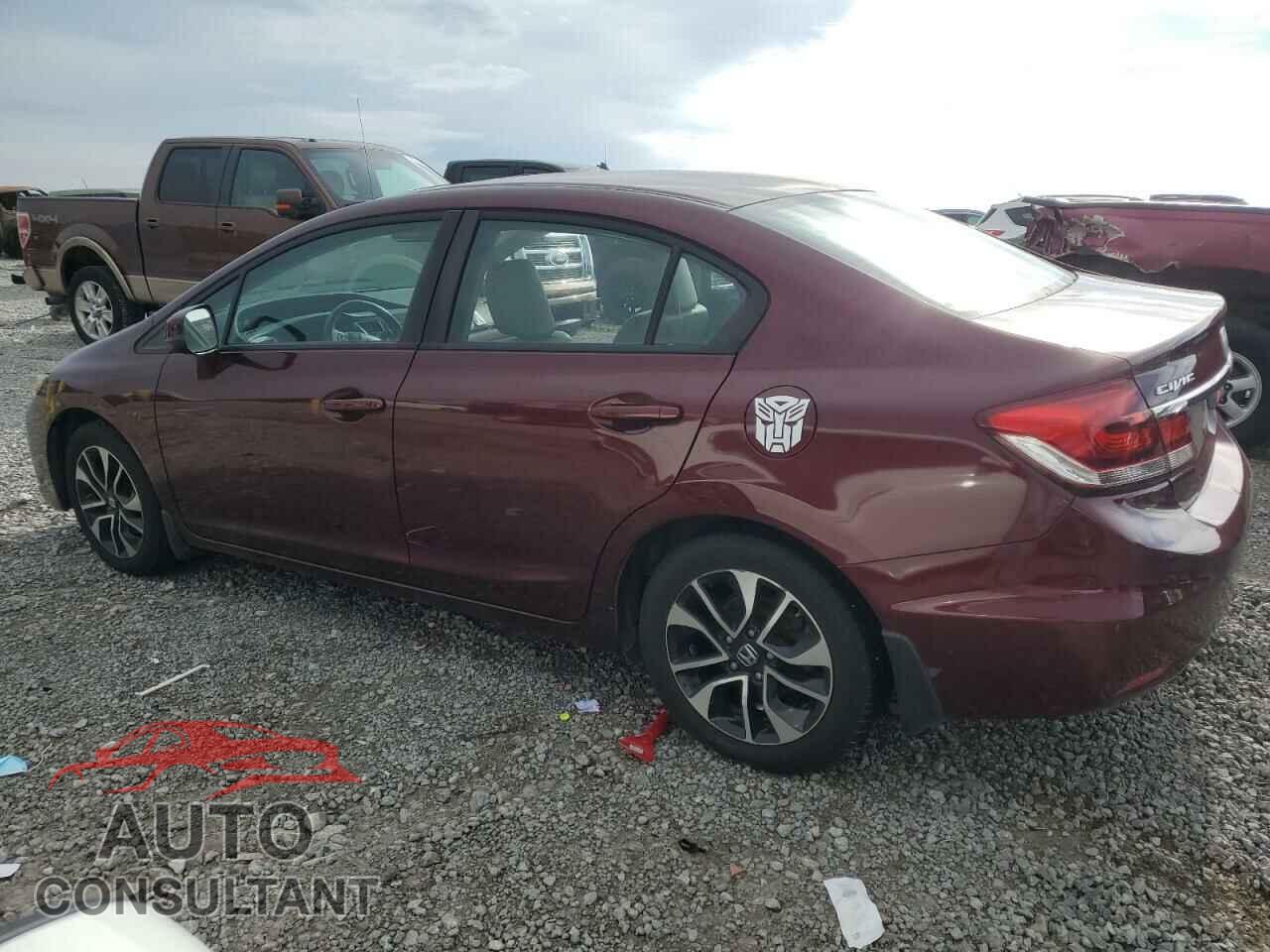 HONDA CIVIC 2013 - 19XFB2F98DE018152