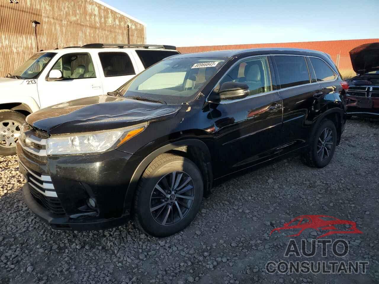 TOYOTA HIGHLANDER 2018 - 5TDJZRFH7JS488602