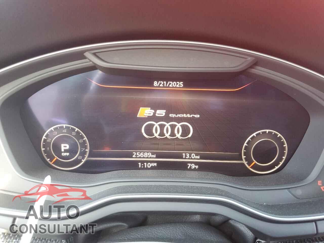 AUDI S5/RS5 2018 - WAU24GF52JN005503