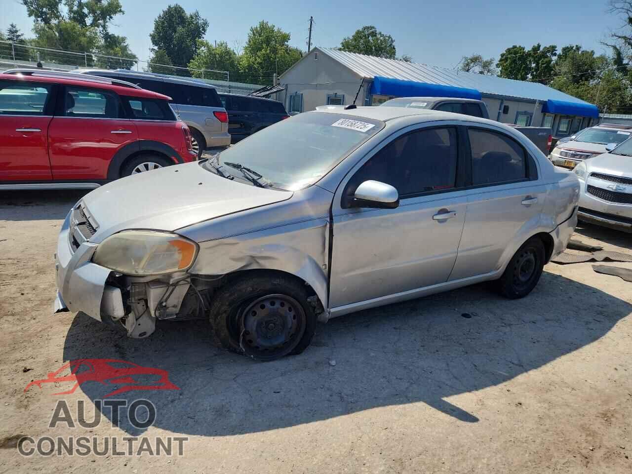 CHEVROLET AVEO 2009 - KL1TD56E89B626986