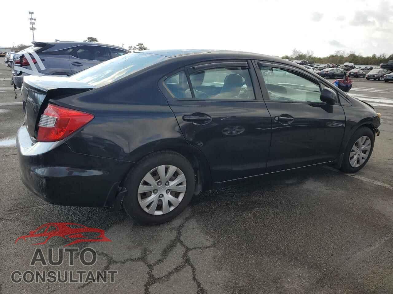 HONDA CIVIC 2012 - 19XFB2F56CE371596