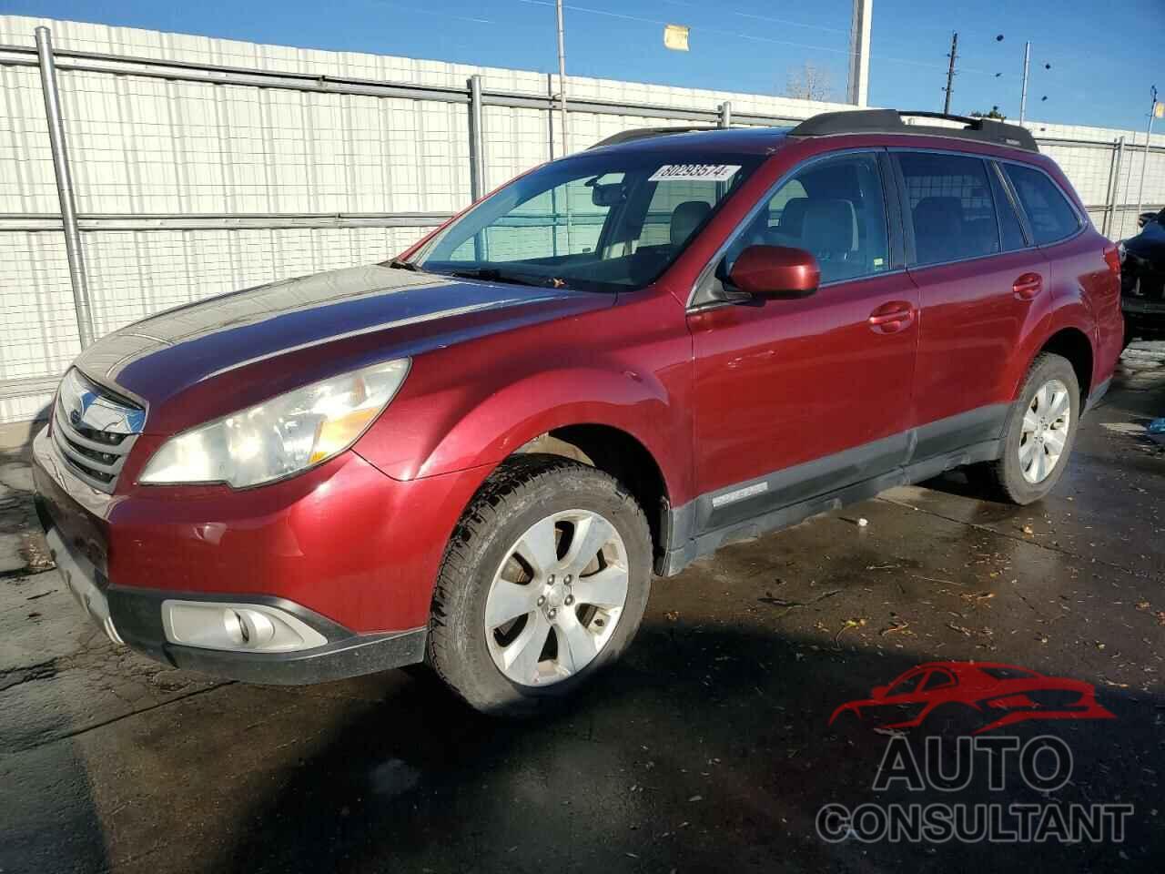 SUBARU OUTBACK 2011 - 4S4BRDLC7B2366861