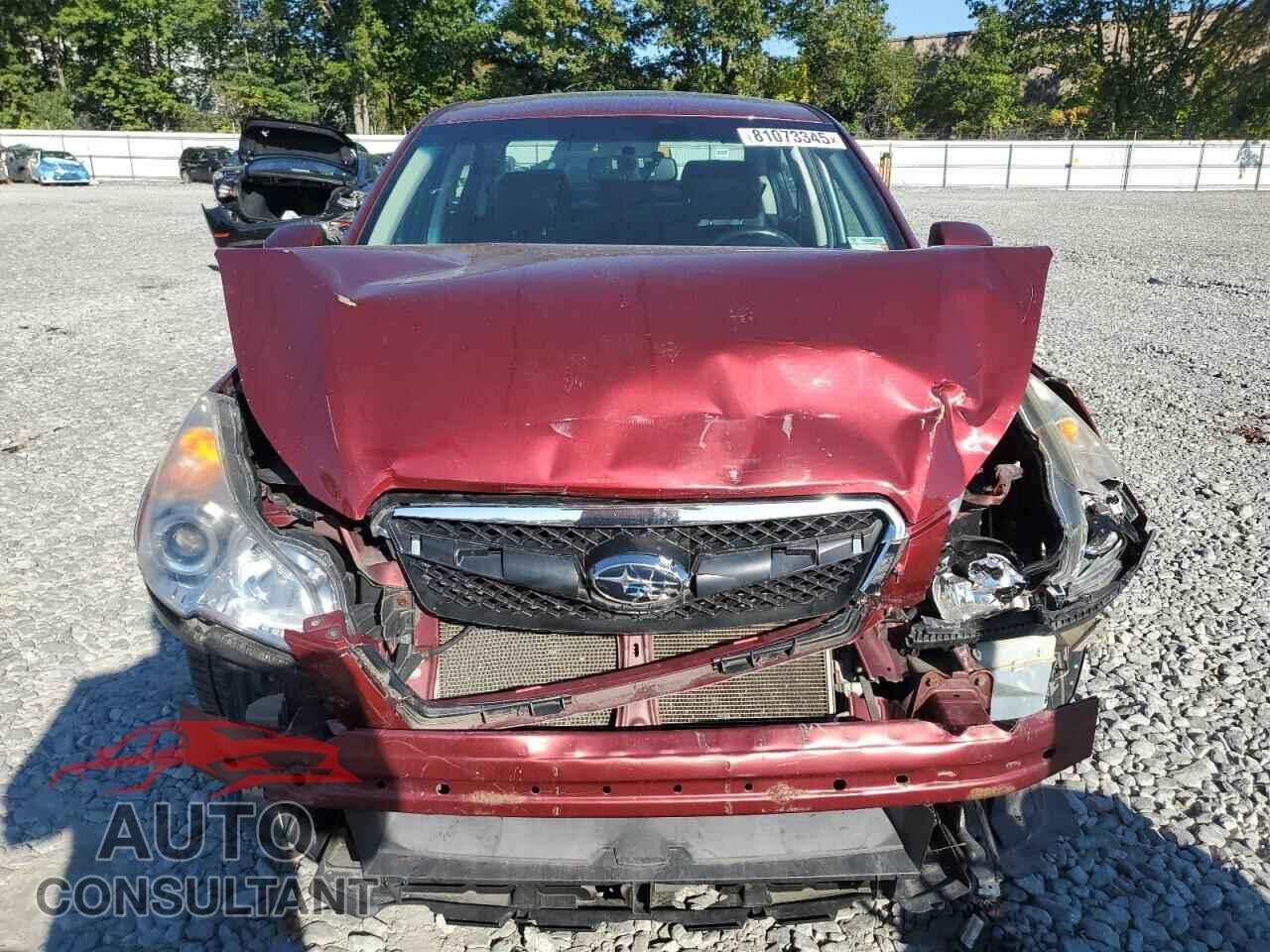 SUBARU LEGACY 2012 - 4S3BMDL67C2014507