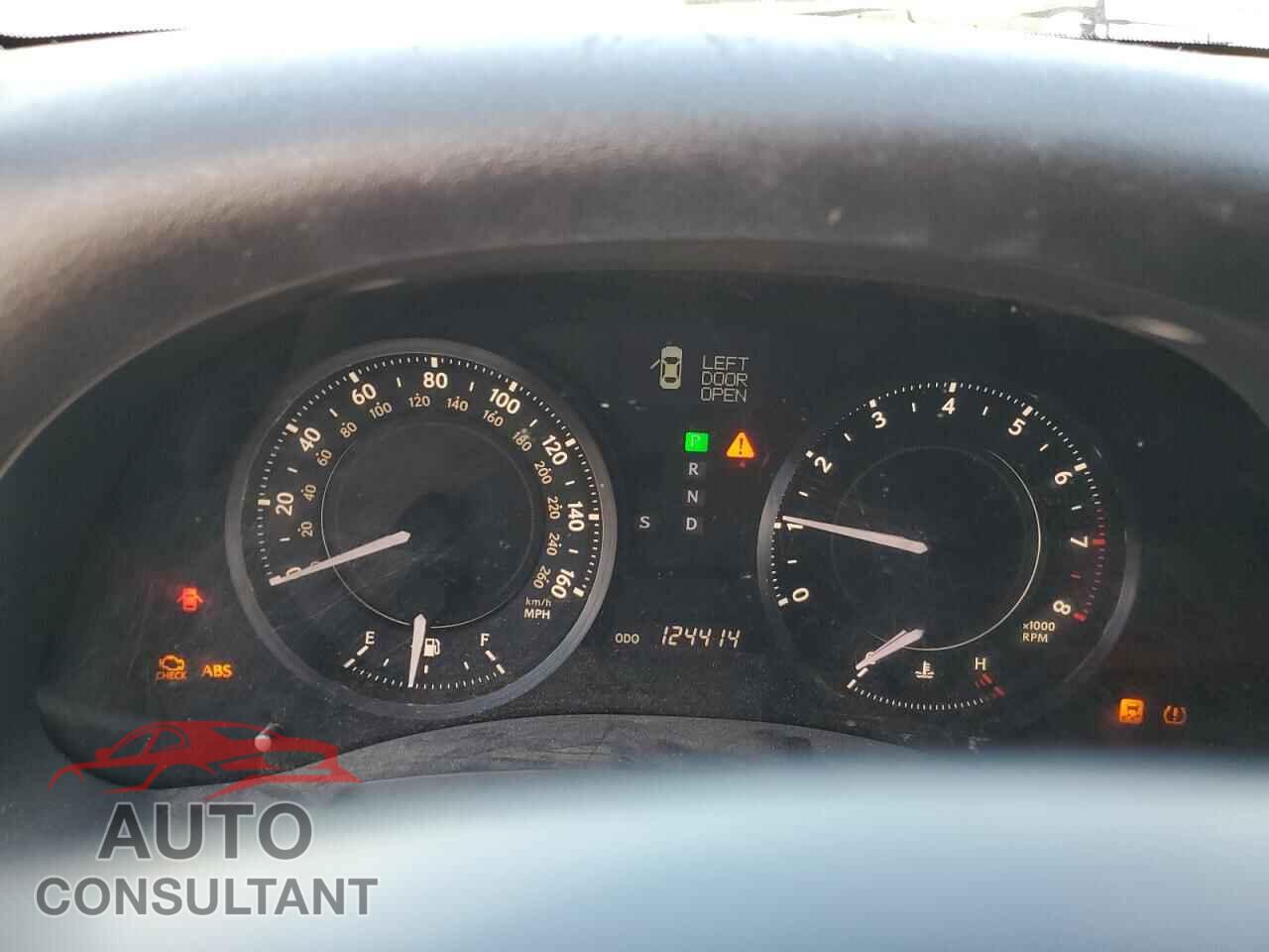 LEXUS IS 2010 - JTHFF2C26A2507295