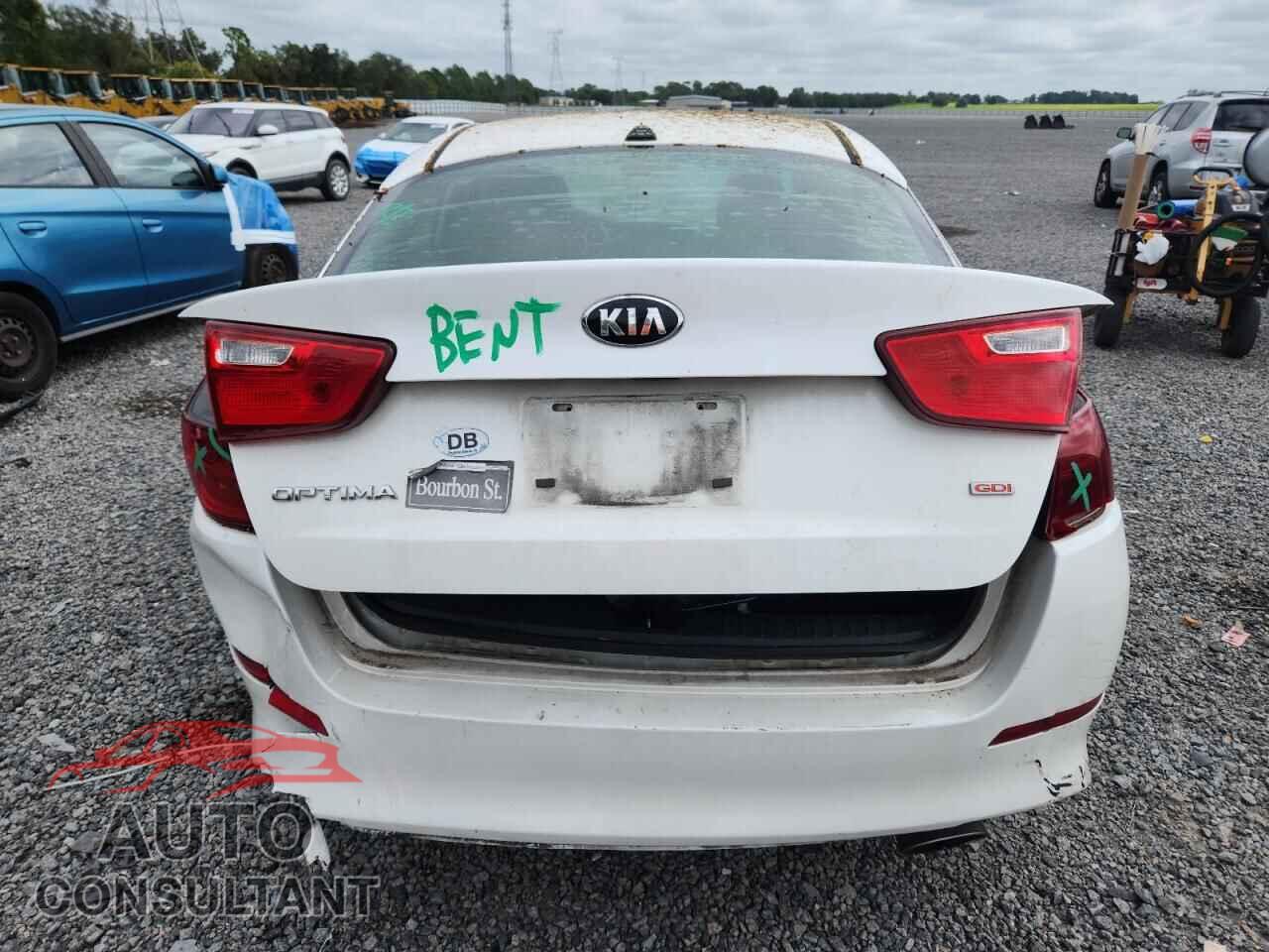 KIA OPTIMA 2015 - KNAGM4A7XF5586964
