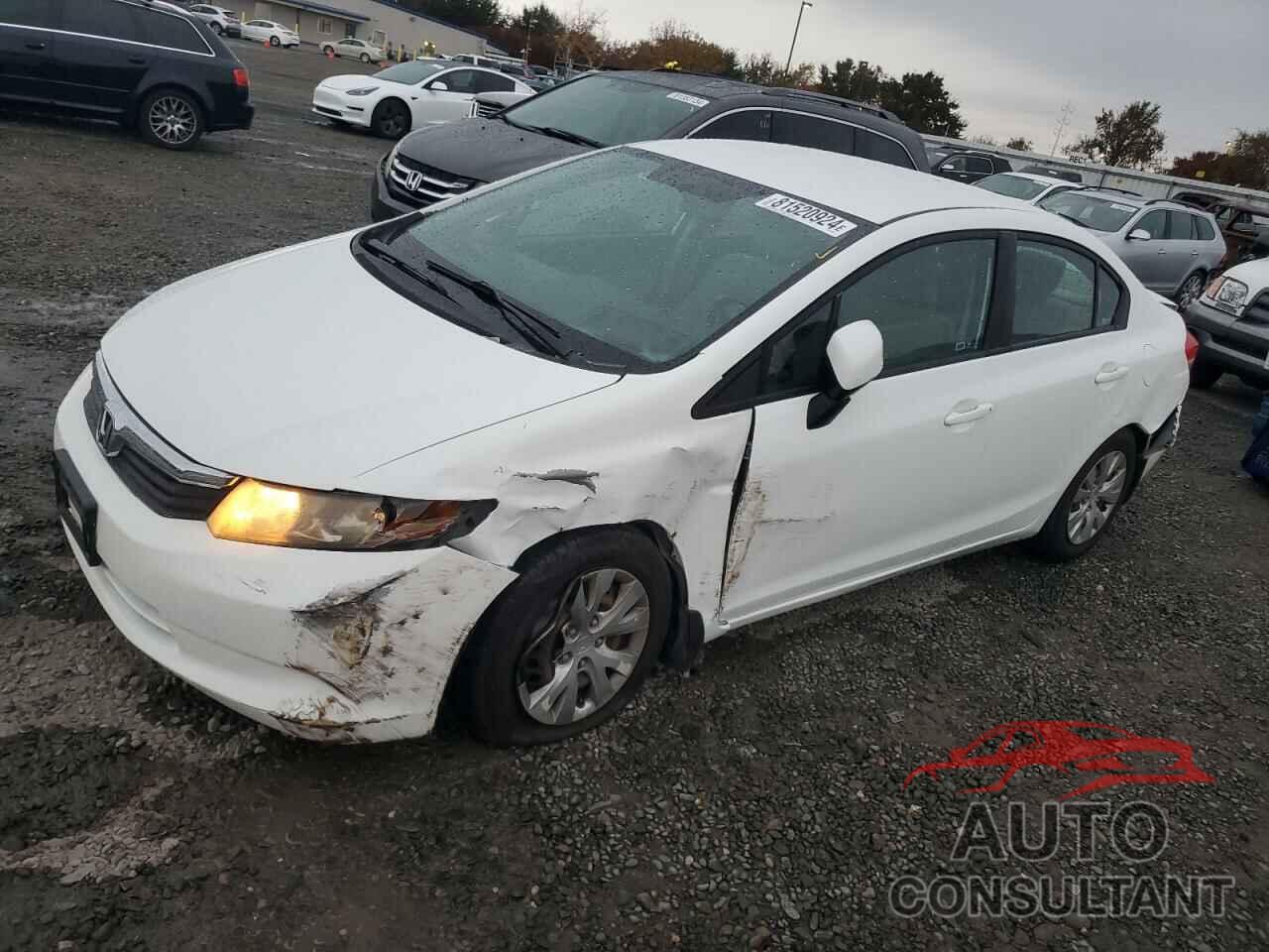 HONDA CIVIC 2012 - 19XFB2F51CE391660