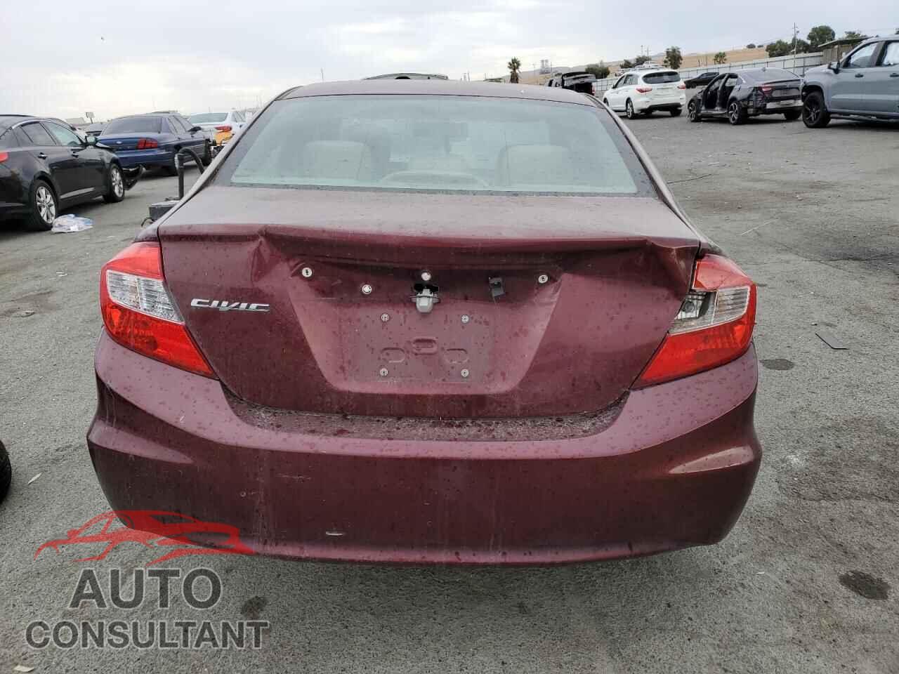 HONDA CIVIC 2012 - 19XFB2F53CE330052