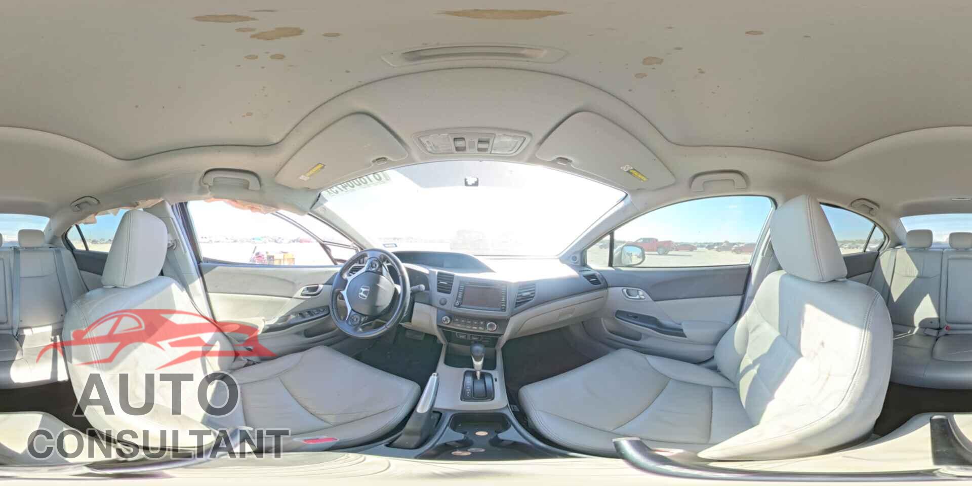 HONDA CIVIC 2012 - 19XFB2F99CE042393