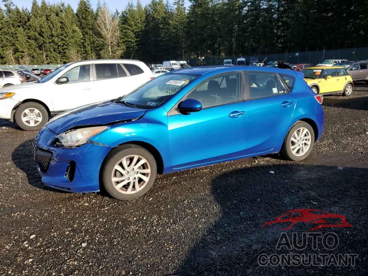 MAZDA 3 2012 - JM1BL1L89C1598725