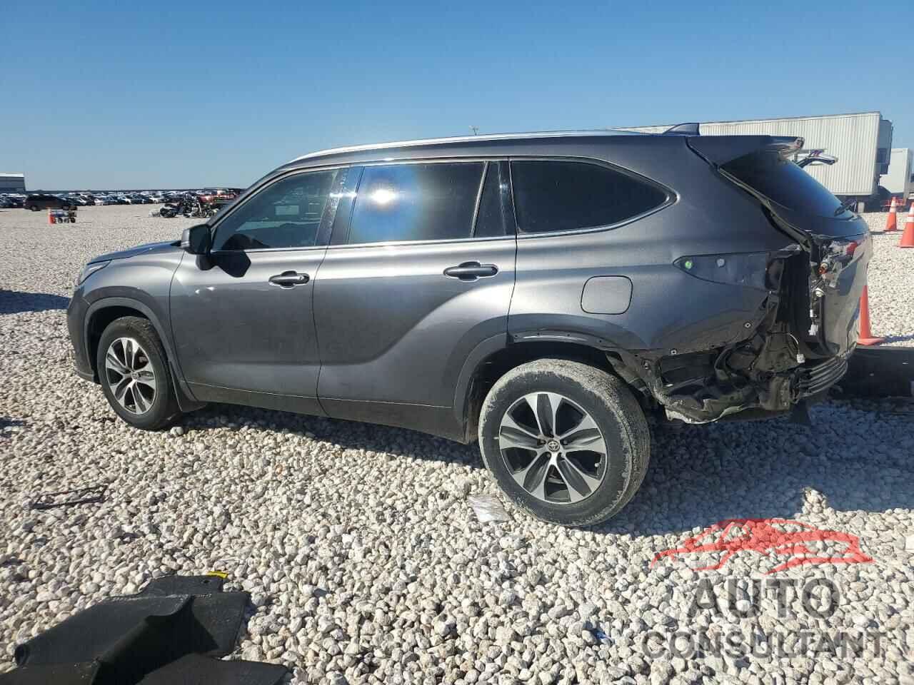 TOYOTA HIGHLANDER 2021 - 5TDGZRAH5MS039246