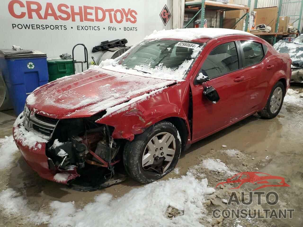 DODGE AVENGER 2011 - 1B3BD4FB1BN542101