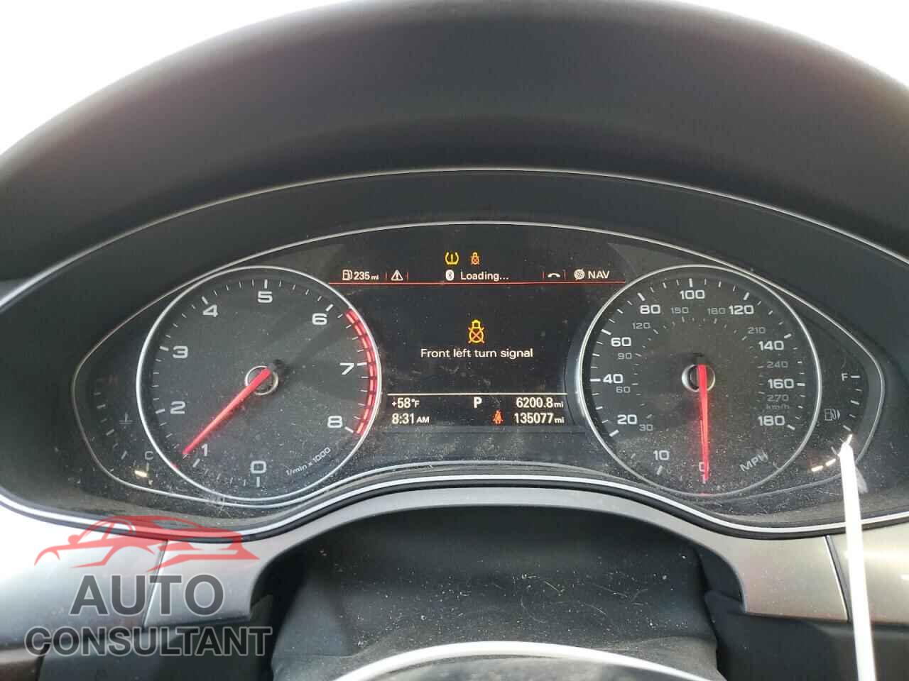 AUDI A6 2015 - WAUGFAFC0FN035134
