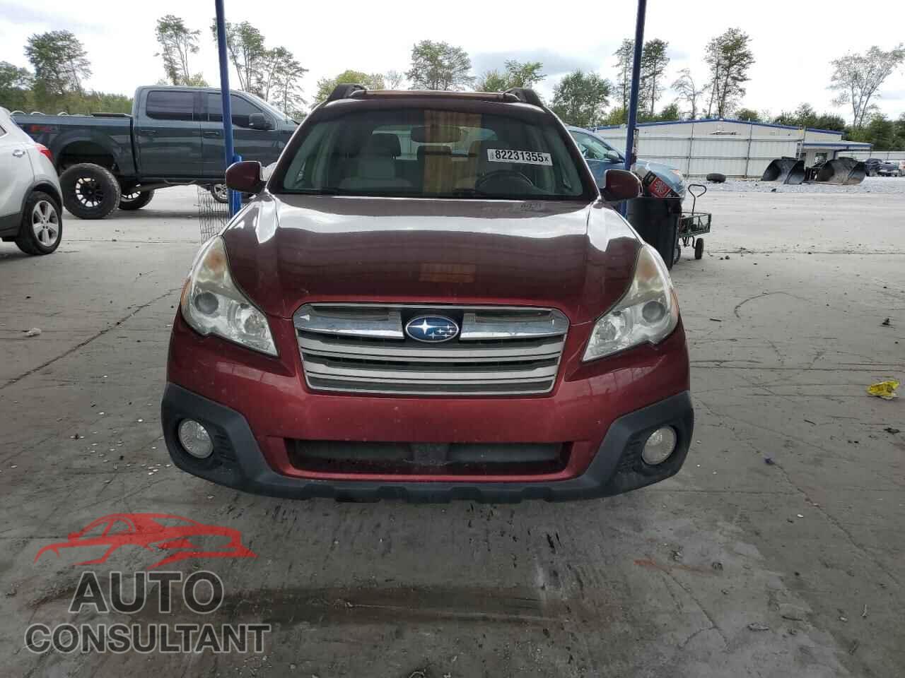 SUBARU OUTBACK 2014 - 4S4BRBDC3E3293537