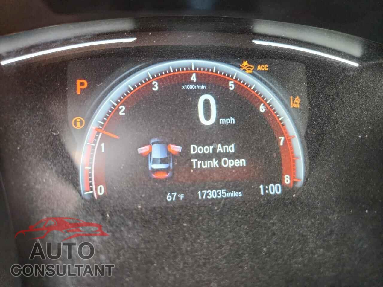 HONDA CIVIC 2019 - 2HGFC2F85KH540888