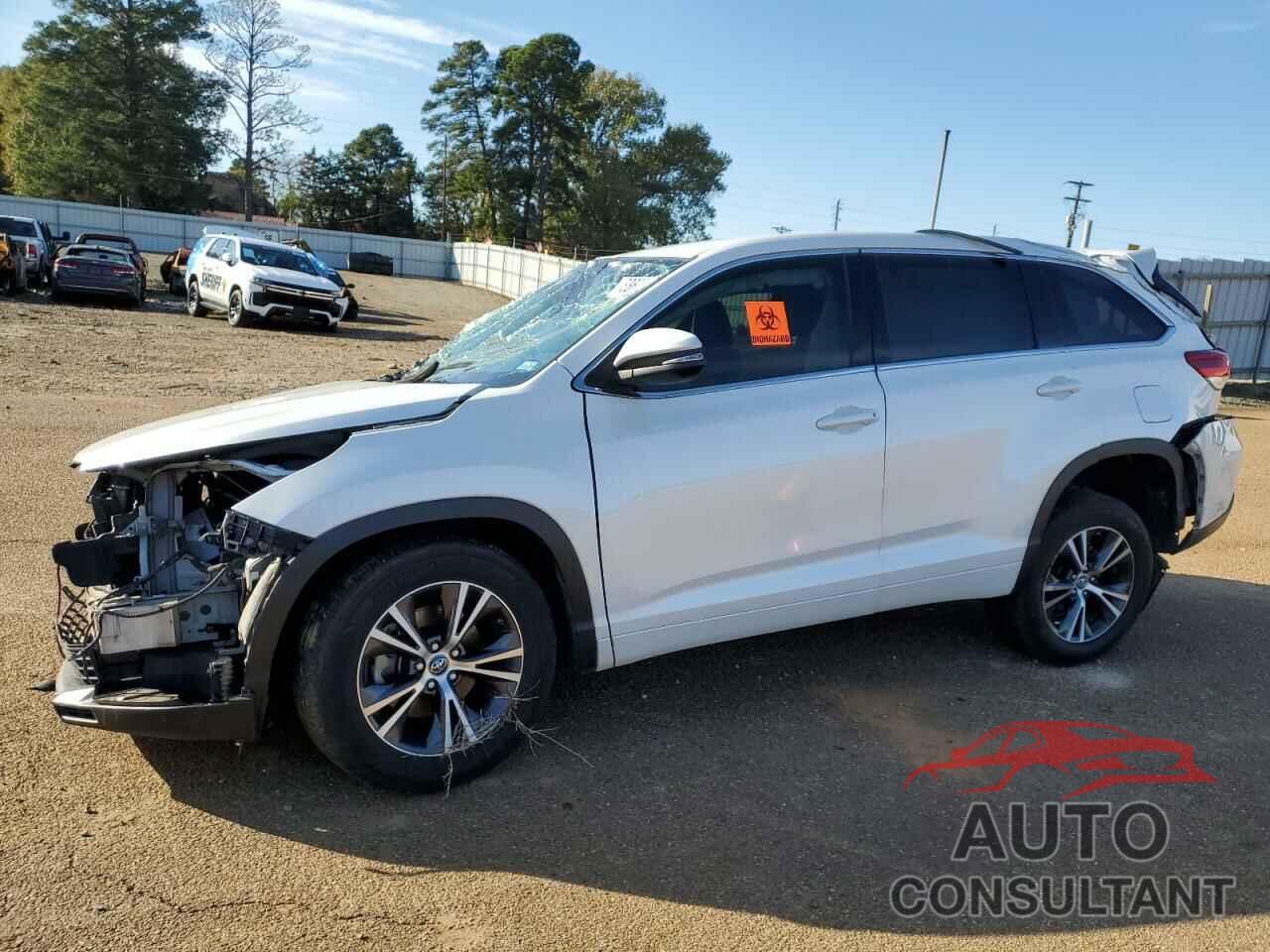 TOYOTA HIGHLANDER 2017 - 5TDZZRFH7HS218976