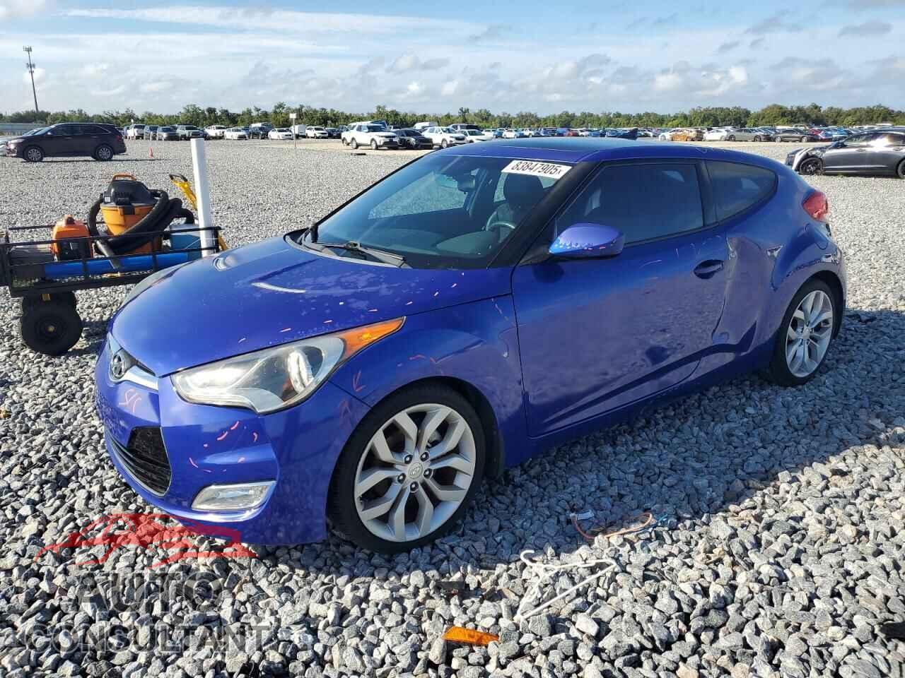 HYUNDAI VELOSTER 2012 - KMHTC6AD2CU054322