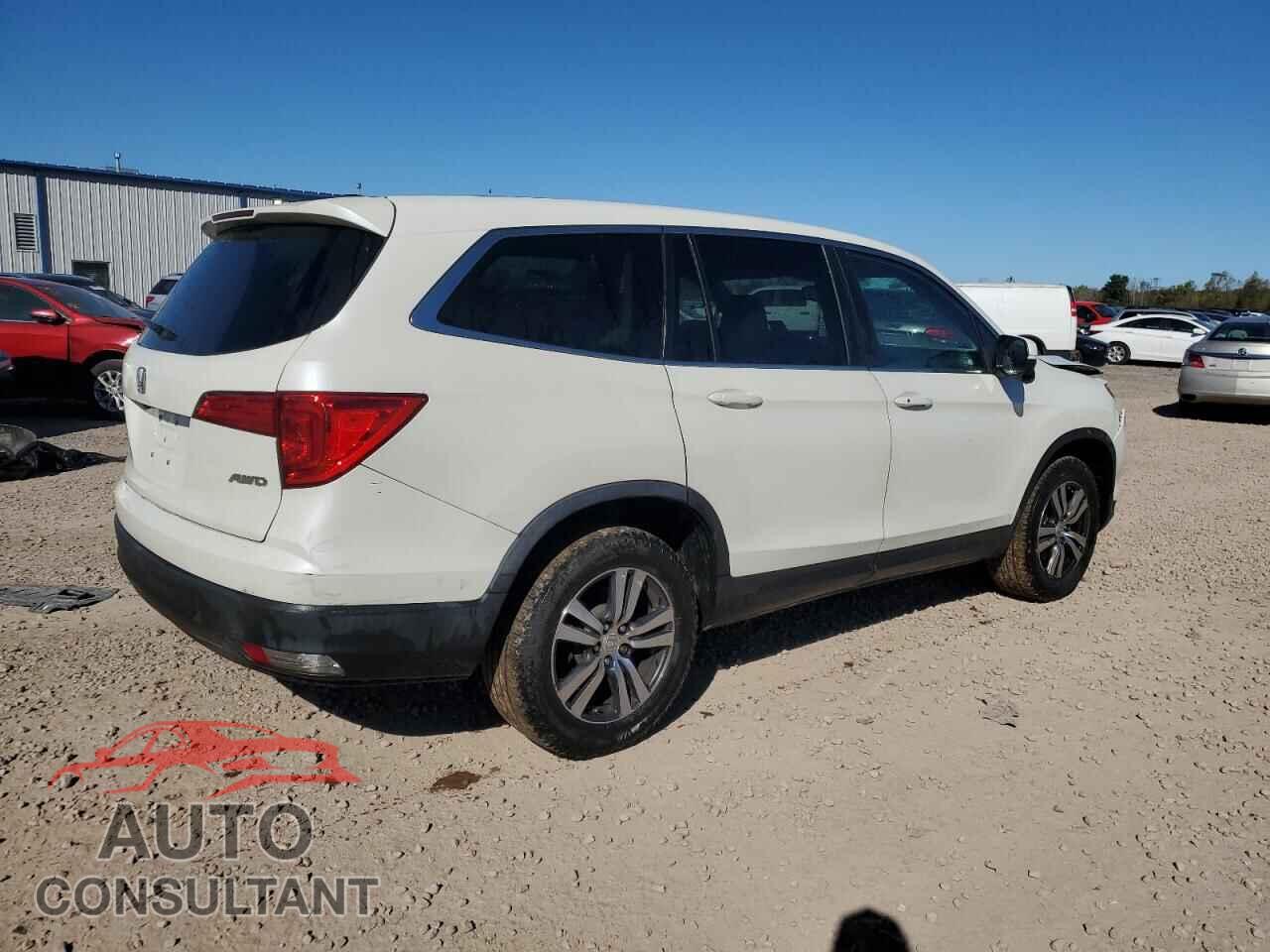 HONDA PILOT 2017 - 5FNYF6H51HB087327