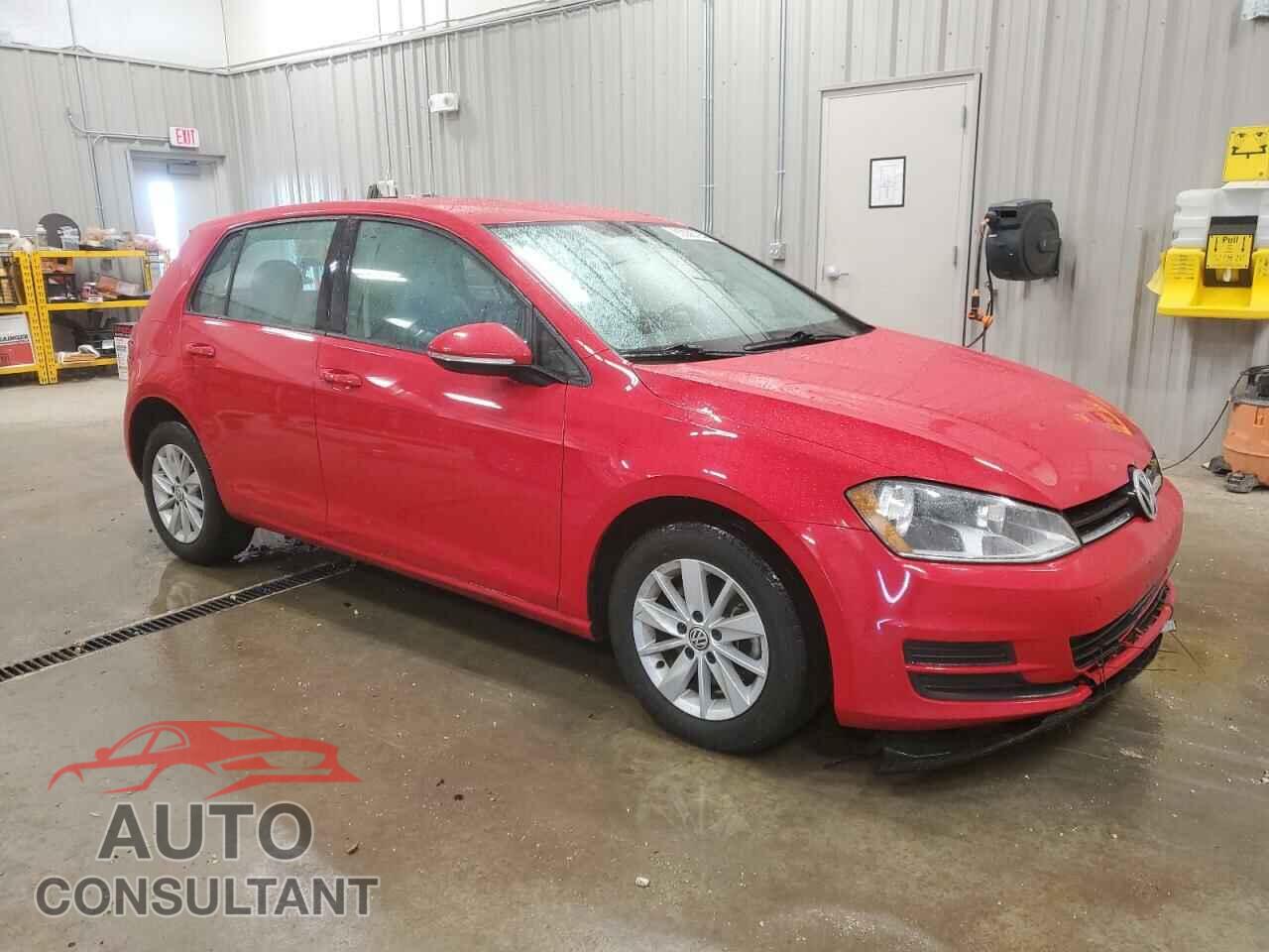 VOLKSWAGEN GOLF 2017 - 3VW117AU9HM031006