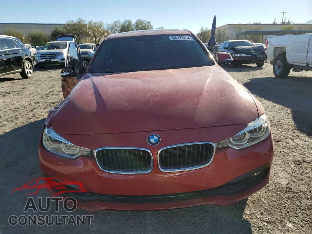 BMW 3 SERIES 2018 - WBA8A3C54JA492498
