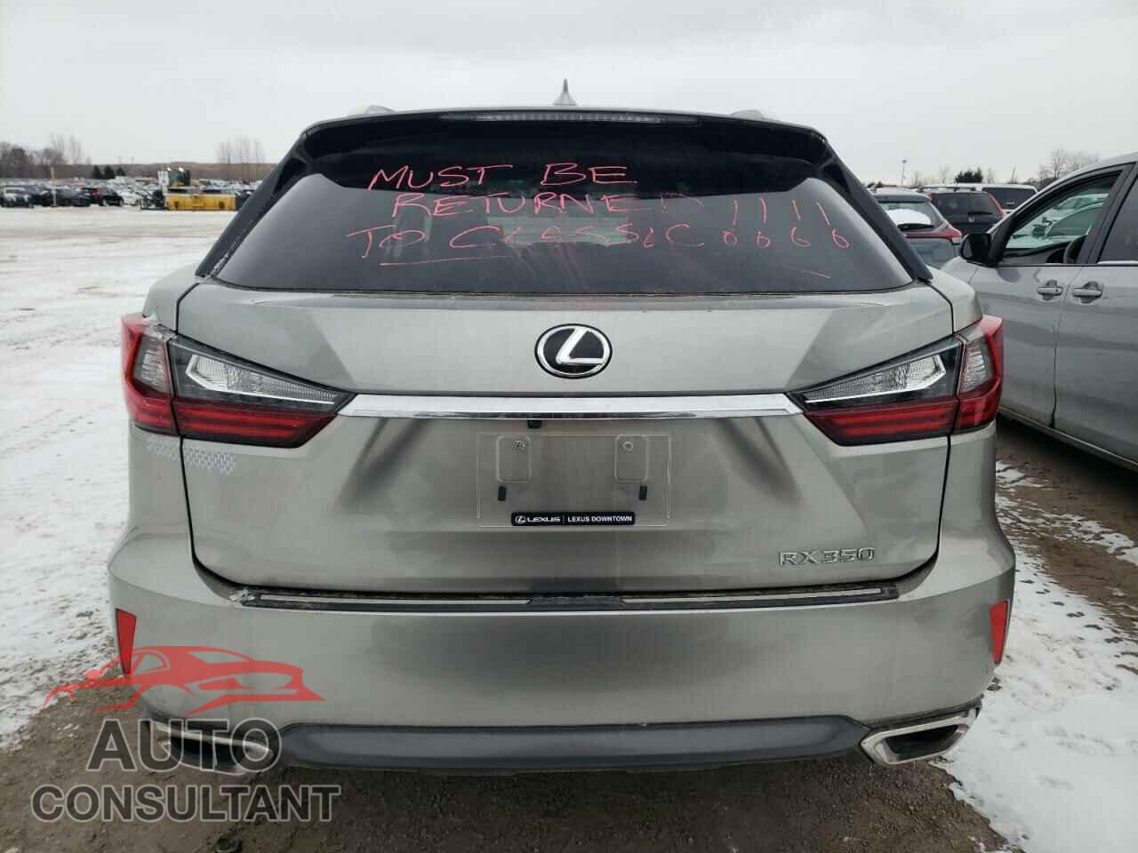 LEXUS RX350 2019 - 2T2BZMCA3KC201566