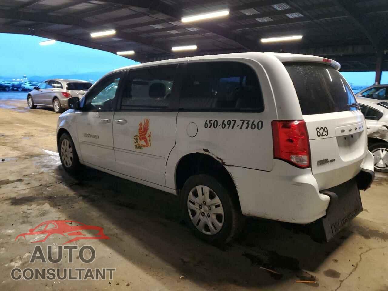 DODGE CARAVAN 2016 - 2C4RDGBG9GR342237