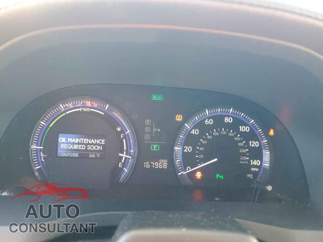 LEXUS HS 2010 - JTHBB1BAXA2006066