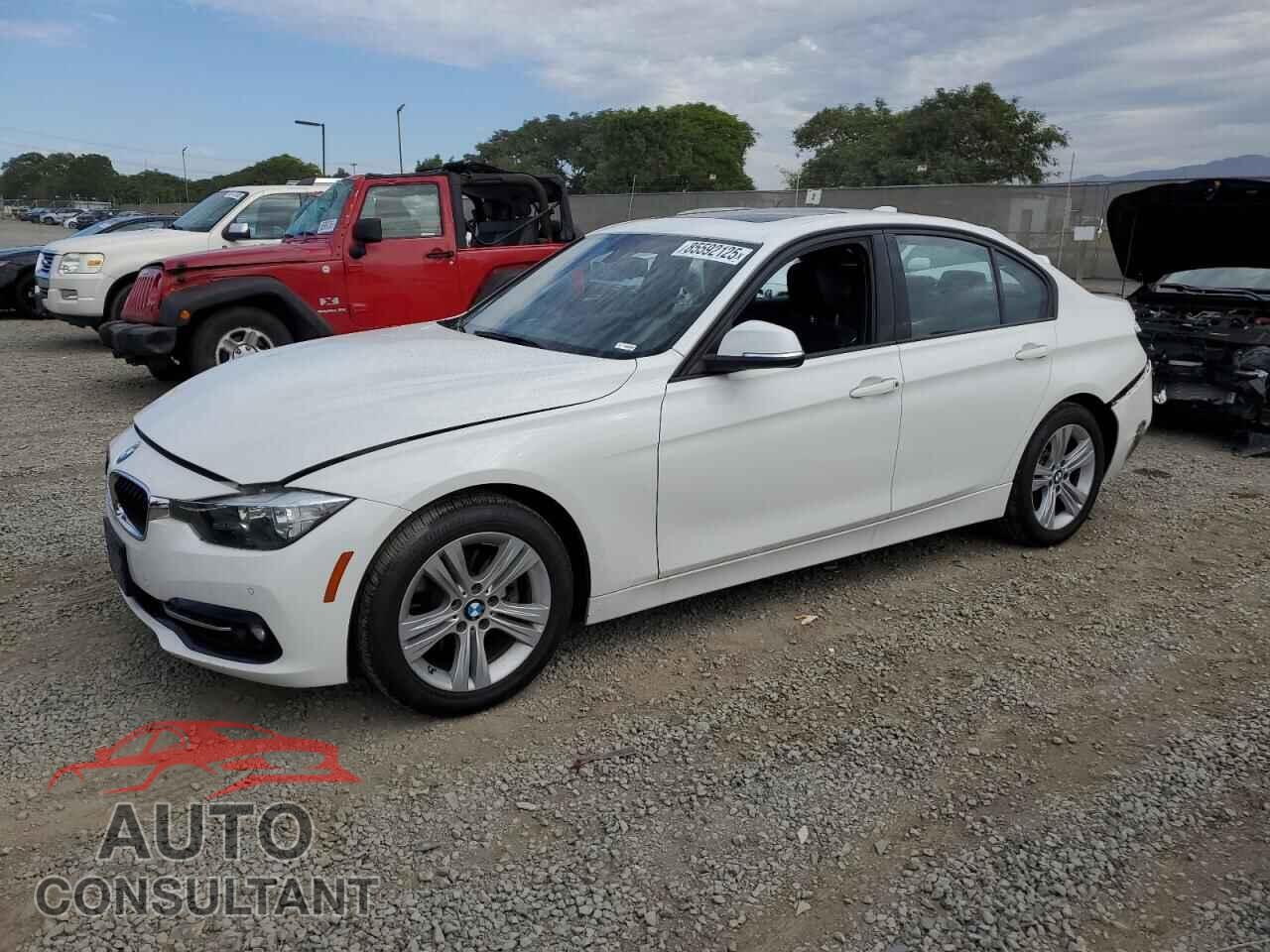 BMW 3 SERIES 2016 - WBA8E9C56GK648843
