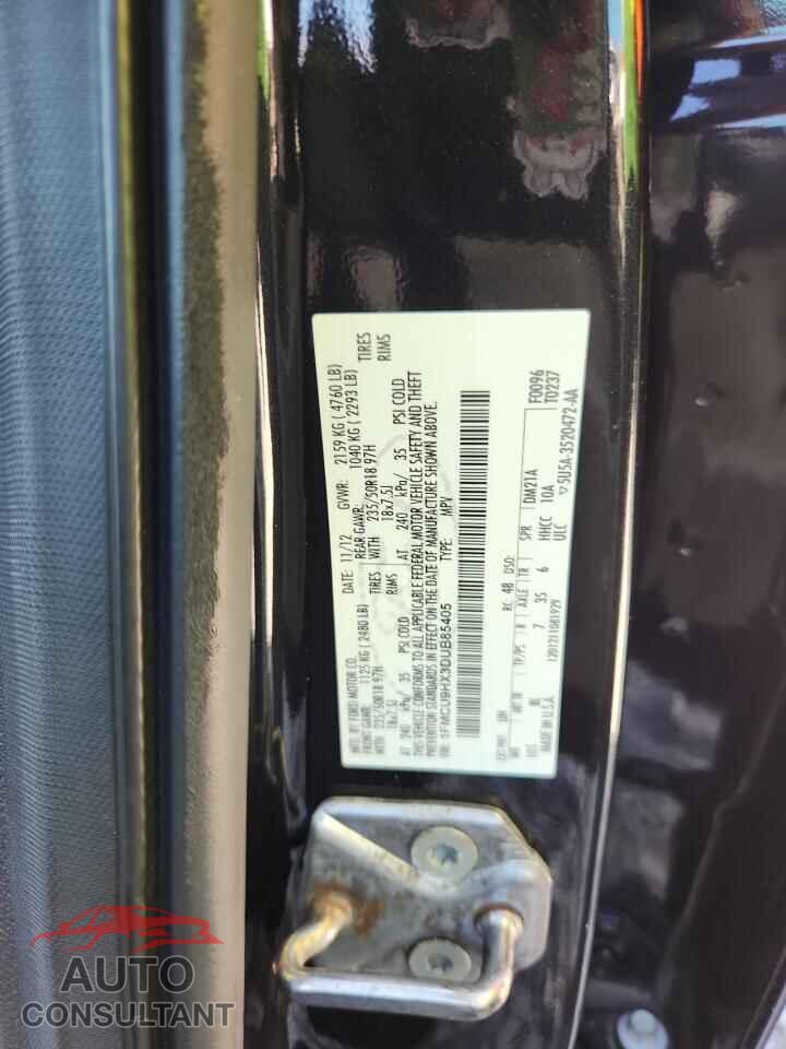 FORD ESCAPE 2013 - 1FMCU9HX3DUB85405