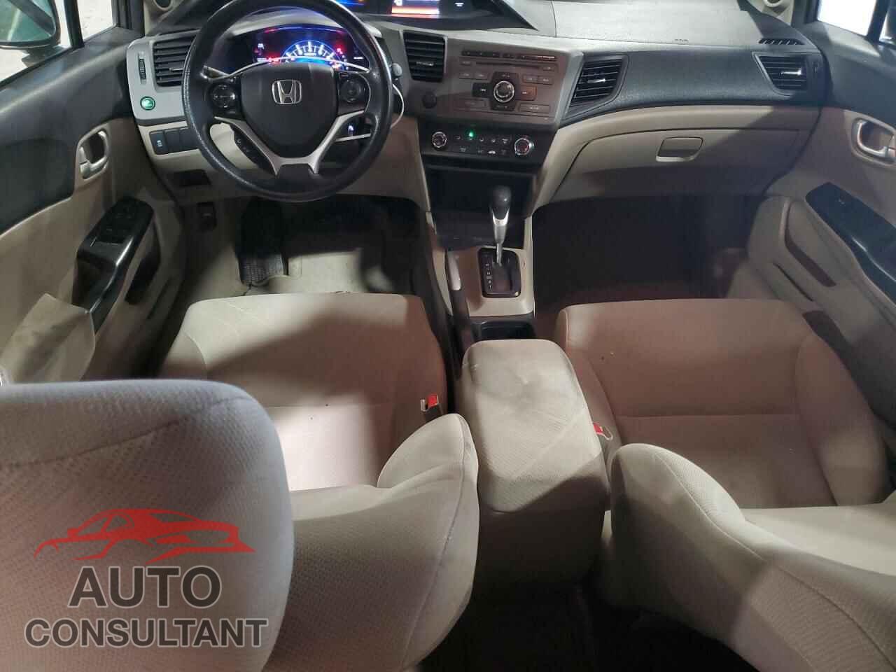 HONDA CIVIC 2012 - 19XFB2F80CE028809