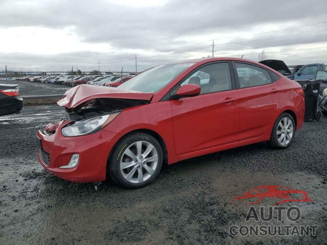 HYUNDAI ACCENT 2012 - KMHCU4AE4CU085999