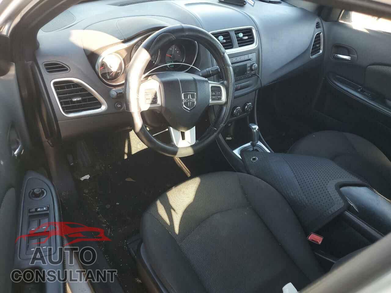 DODGE AVENGER 2012 - 1C3CDZCB0CN196522