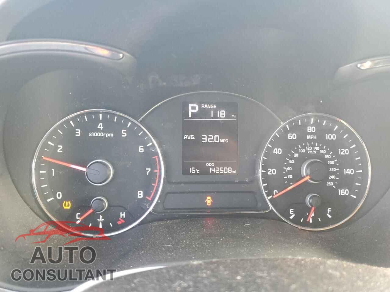 KIA FORTE 2017 - 3KPFK4A74HE100483