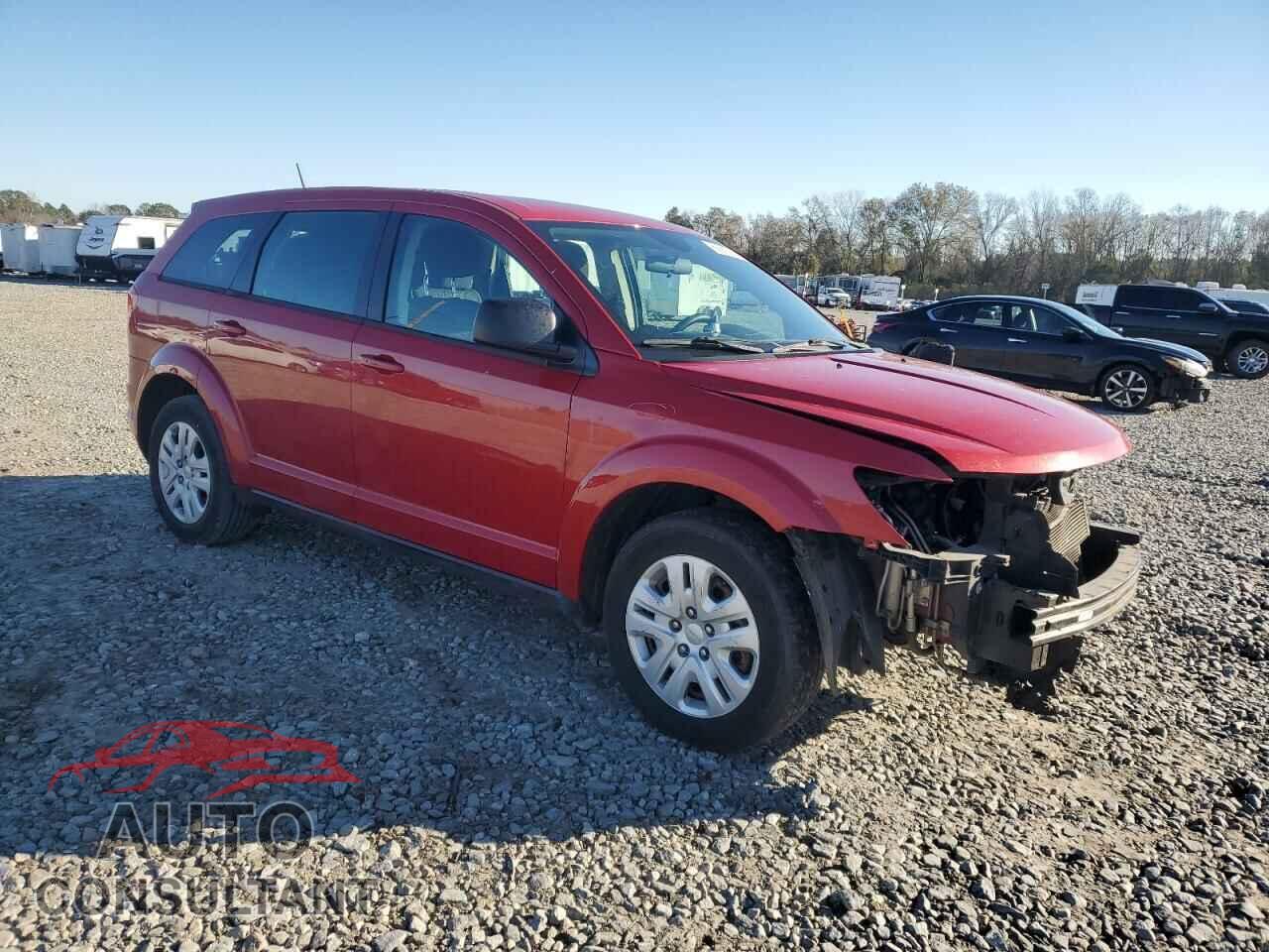 DODGE JOURNEY 2014 - 3C4PDCAB4ET268452