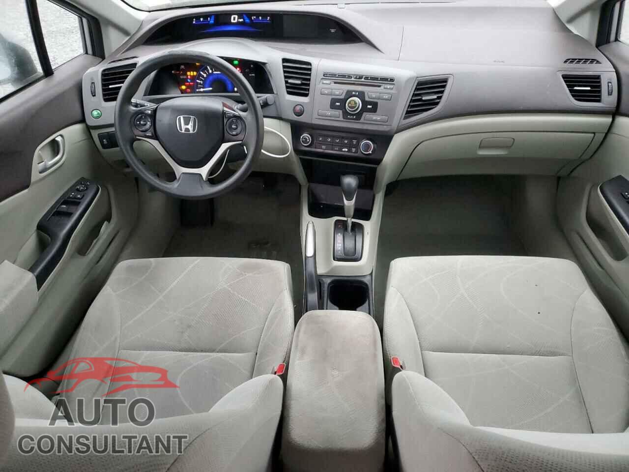 HONDA CIVIC 2012 - 19XFB2F51CE022930