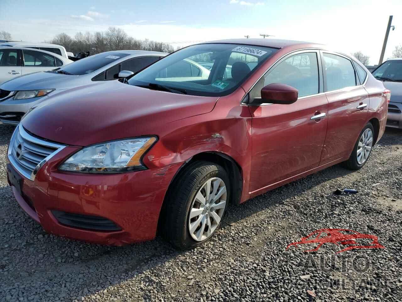 NISSAN SENTRA 2014 - 3N1AB7AP4EL636341