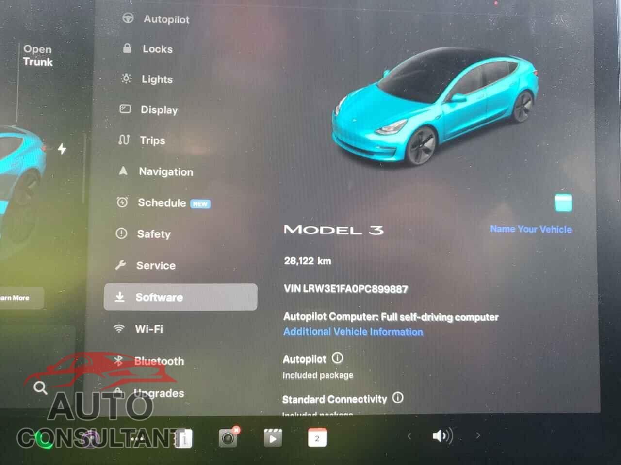 TESLA MODEL 3 2023 - LRW3E1FA0PC899887