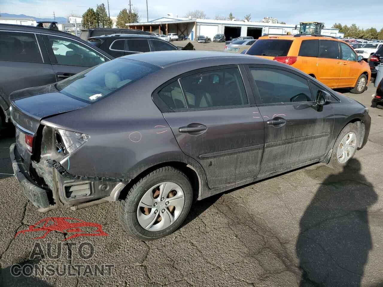 HONDA CIVIC 2013 - 2HGFB2F51DH509939
