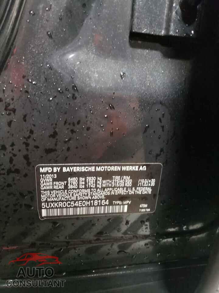 BMW X5 2014 - 5UXKR0C54E0H18164